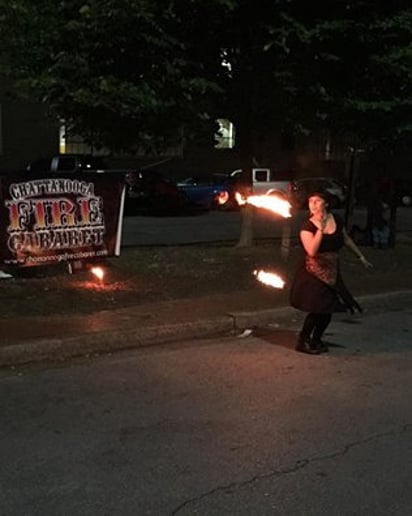 Gallery photo 3 of Shaina Sklar Fire Performance