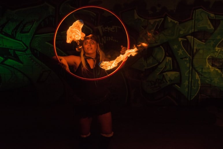 Gallery photo 5 of Shaina Sklar Fire Performance