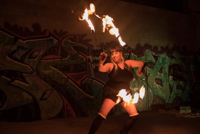 Gallery photo 6 of Shaina Sklar Fire Performance