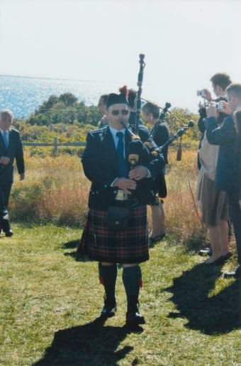 Gallery photo 3 of Sheldon C. Hamblin, Bagpiper