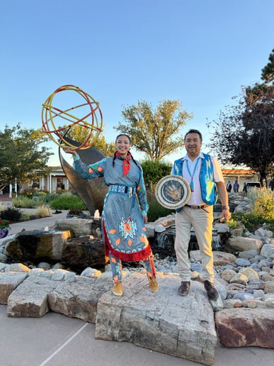 Gallery photo 1 of ShanDien Sonwai LaRance Native American Hoop Dance