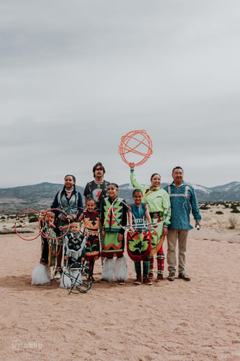 Gallery photo 9 of ShanDien Sonwai LaRance Native American Hoop Dance