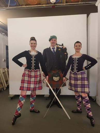Gallery photo 2 of Shot of Scotch Scottish Dancers
