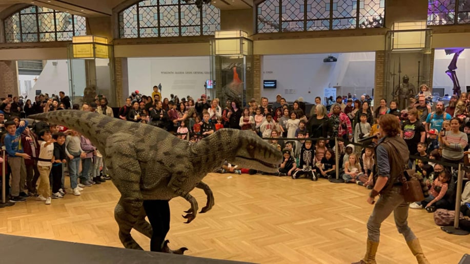 Gallery photo 8 of Sierra in the Sticks | Dinosaur Puppeteer & Performer