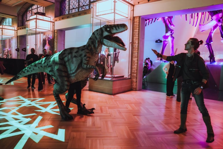 Gallery photo 5 of Sierra in the Sticks | Dinosaur Puppeteer & Performer