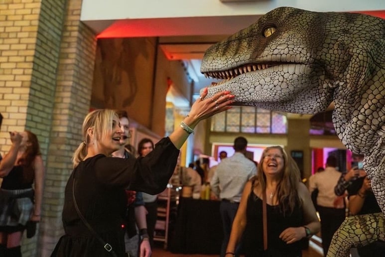 Gallery photo 3 of Sierra in the Sticks | Dinosaur Puppeteer & Performer