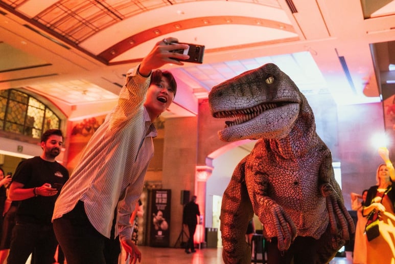 Gallery photo 1 of Sierra in the Sticks | Dinosaur Puppeteer & Performer