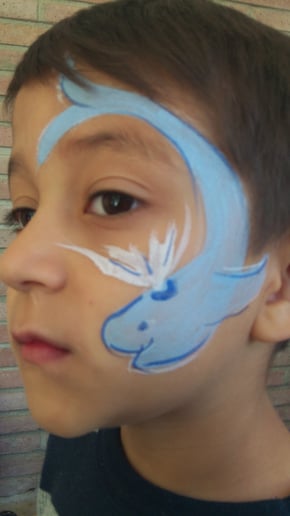 Gallery photo 7 of Silver Stardust Face Painting