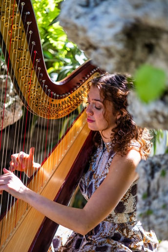 Gallery photo 1 of Clara Malek - Harpist