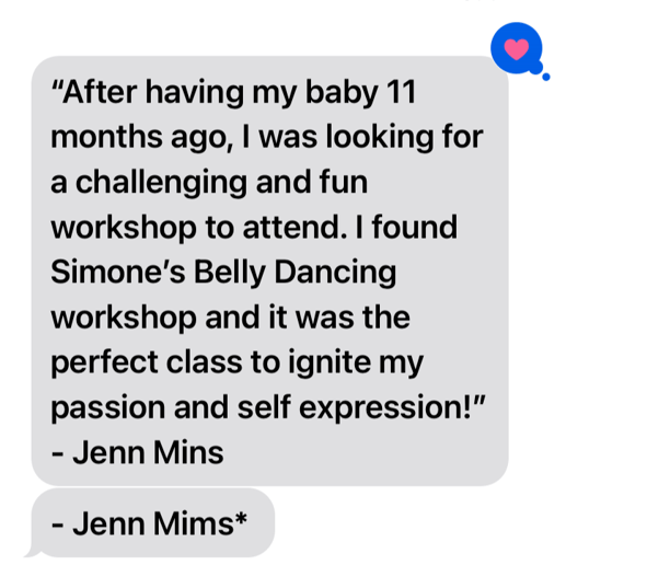 Gallery photo 5 of Simone Belly Dancing