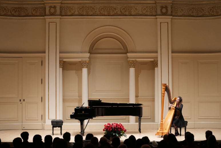Gallery photo 1 of Singing harpist