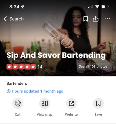Gallery photo 1 of Sip & Savor Bartending