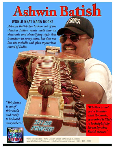 Gallery photo 2 of Sitar Power - World Beat, Raga Rock, Raga Jazz!