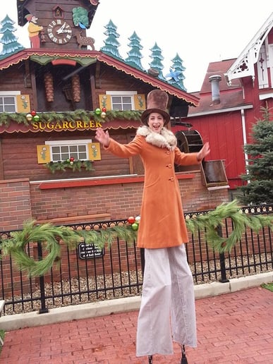 Gallery photo 9 of Sky's the Limit Stilt Walking