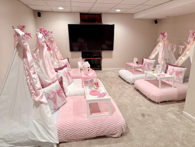 Gallery photo 3 of Sleepover Tent Setups