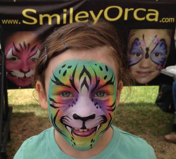 Gallery photo 2 of SmileyOrca Face Painting