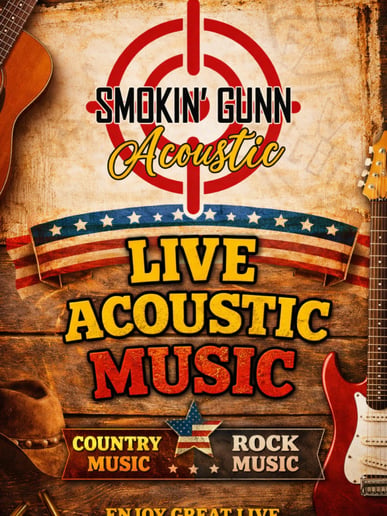 Gallery photo 3 of Smokin’ Gunn Acoustic