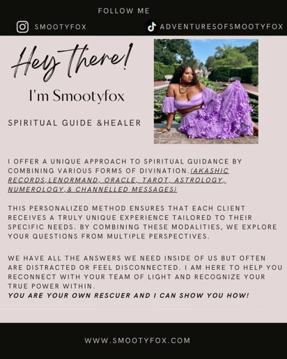 Gallery photo 1 of Smootyfox (Oracle Reader/Spiritual Guide)