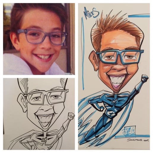 Gallery photo 10 of Socaltoons Caricatures