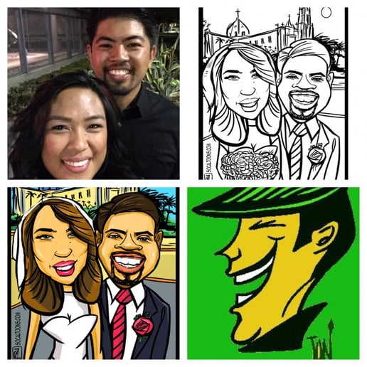 Gallery photo 3 of Socaltoons Caricatures