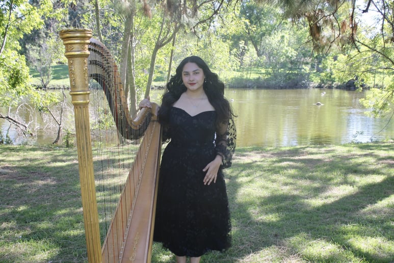 Gallery photo 3 of Sofia Galicia-Canto (Harpist)