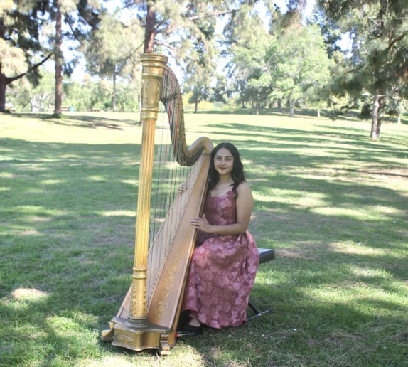 Gallery photo 1 of Sofia Galicia-Canto (Harpist)