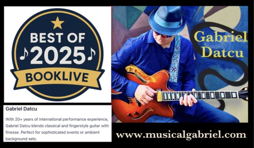 Gallery photo 1 of Gabriel Datcu - Jazz,Latin,Pop,Top40s  Solo & w/ Ensembles