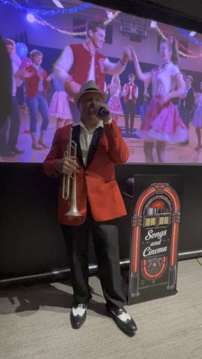 Gallery photo 24 of Songs & Cinema, Multimedia Screens & Tribute Band, Sinatra, 50s, 60s, Vegas, Casino, 20s Gatsby Band