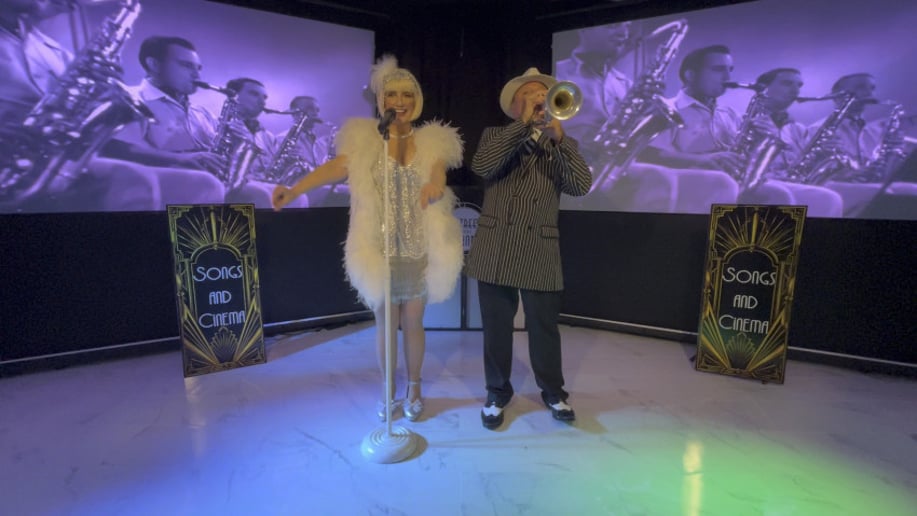Gallery photo 25 of Songs & Cinema, Multimedia Screens & Tribute Band, Sinatra, 50s, 60s, Vegas, Casino, 20s Gatsby Band