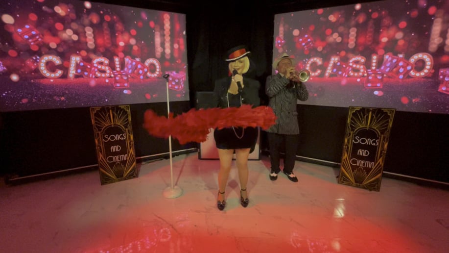 Gallery photo 32 of Songs & Cinema, Multimedia Screens & Tribute Band, Sinatra, 50s, 60s, Vegas, Casino, 20s Gatsby Band