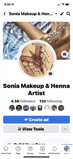 Gallery photo 9 of Sonia Makeup & Henna Artist