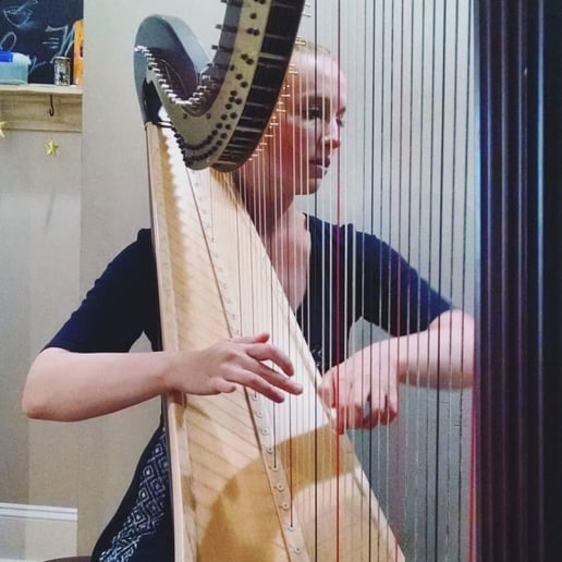 Gallery photo 2 of Sophie Augusta Rusnock, Harpist