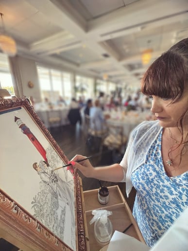 Gallery photo 7 of South Florida Live Event Illustrations