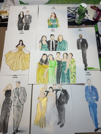 Gallery photo 6 of South Florida Live Event Illustrations