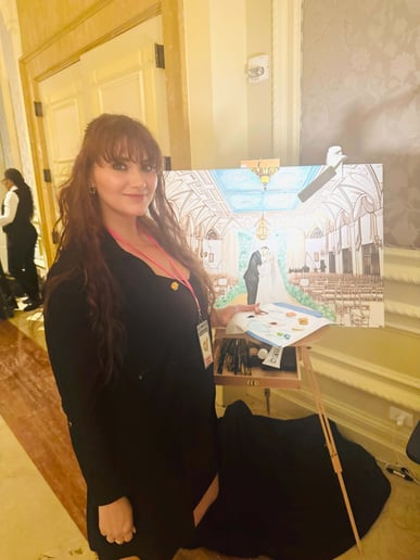 Gallery photo 1 of South Florida Live Event Illustrations