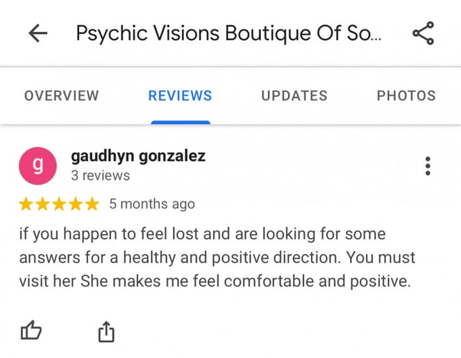Gallery photo 3 of South Orange Psychic