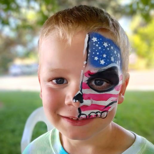 Gallery photo 6 of Sparkle Face Painting