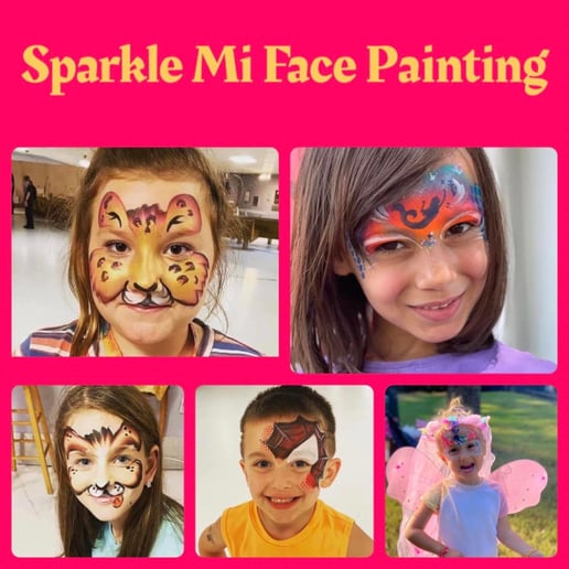 Gallery photo 2 of Sparkle Mi Face Painting