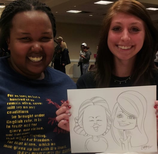 Gallery photo 11 of Speed Sketchers 60 Second Caricatures