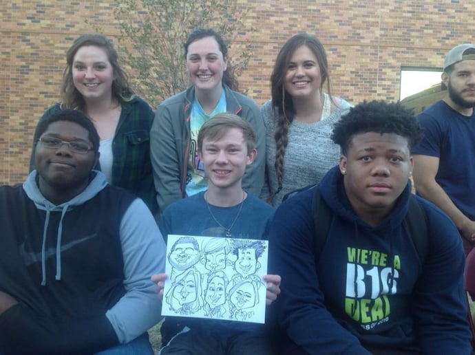 Gallery photo 13 of Speed Sketchers 60 Second Caricatures