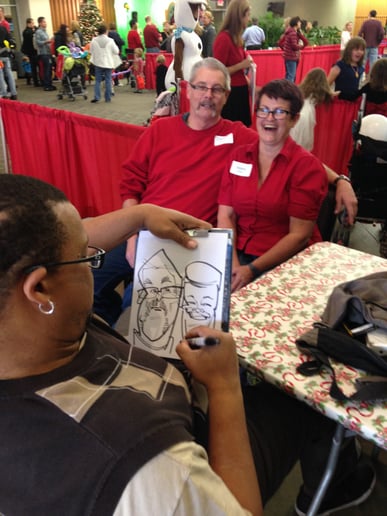 Gallery photo 15 of Speed Sketchers 60 Second Caricatures