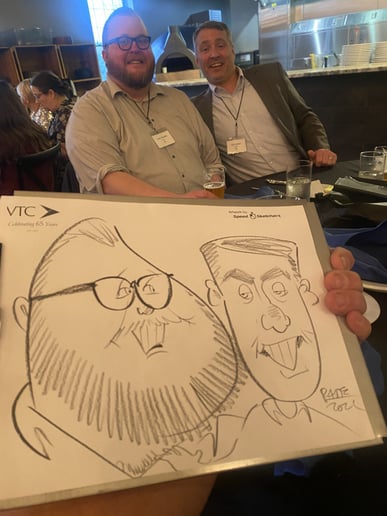 Gallery photo 43 of Speed Sketchers 60 Second Caricatures
