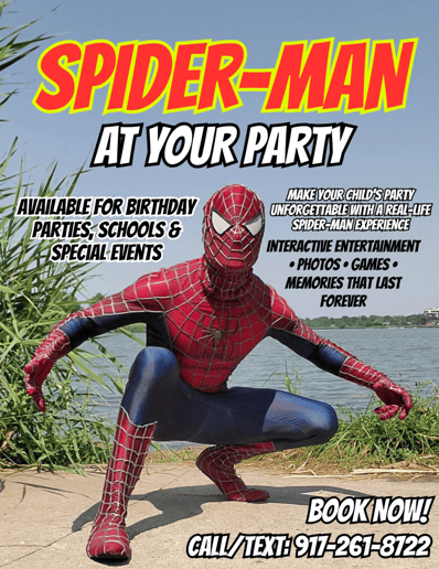 Gallery photo 6 of Spider-Man Party Character