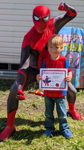 Gallery photo 5 of Spider Man Parties