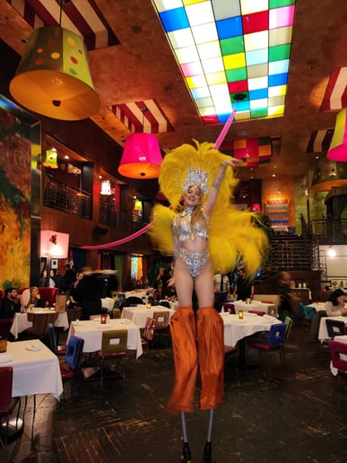 Gallery photo 7 of Lou Kramer Stiltwalker & Aerialist