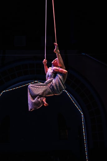 Gallery photo 1 of Lou Kramer Stiltwalker & Aerialist