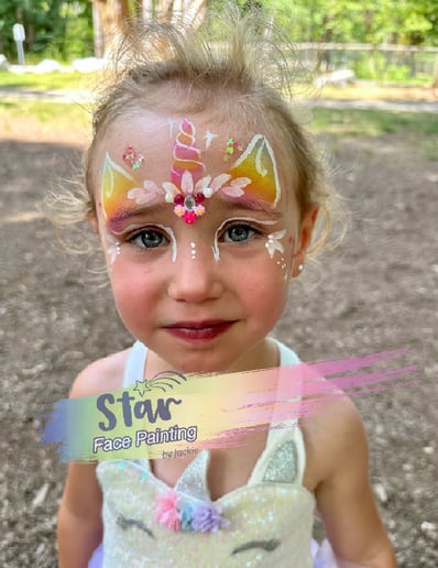 Gallery photo 3 of Star Face Painting