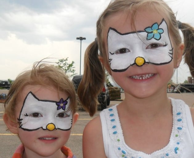 Gallery photo 2 of Starburst Face Painting