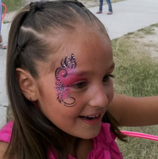 Gallery photo 5 of Starburst Face Painting