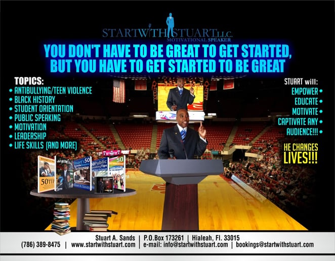Gallery photo 3 of Start with Stuart, Motivational Speaker
